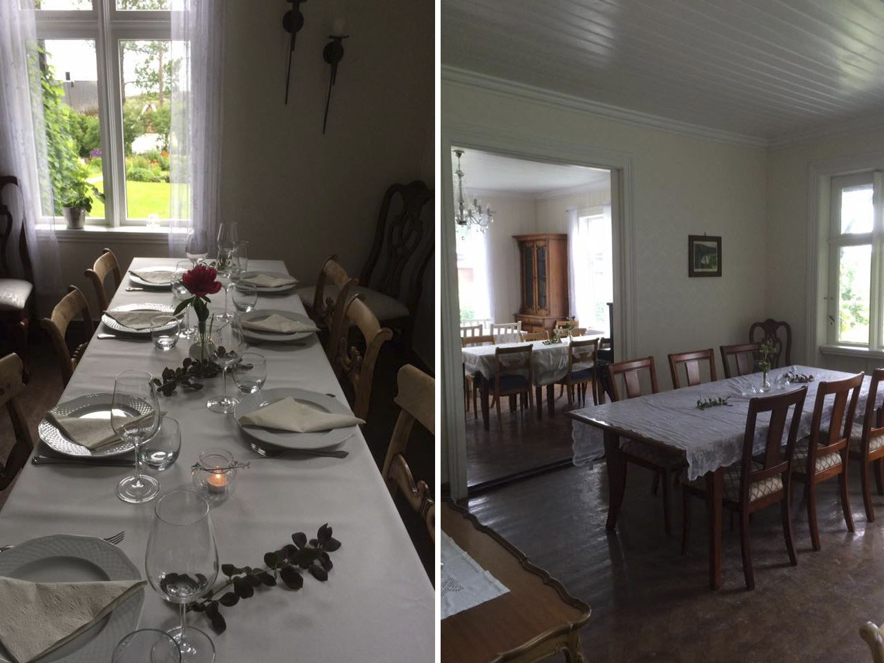 dining area Luroy farm